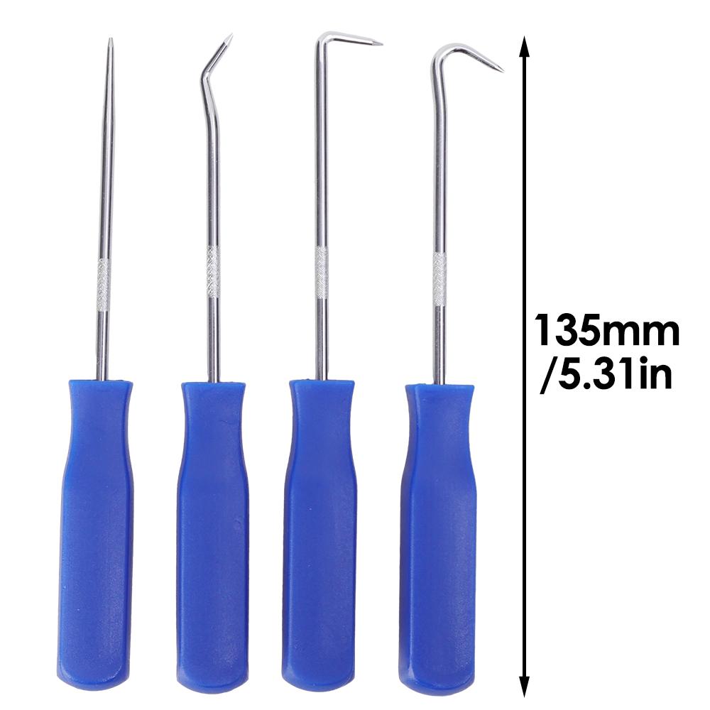 Oil Seal O-ring Removal Tool Car Long Pick and Hook Washer Puller Repair Tool Precision Screwdriver Set Auto Repair Parts