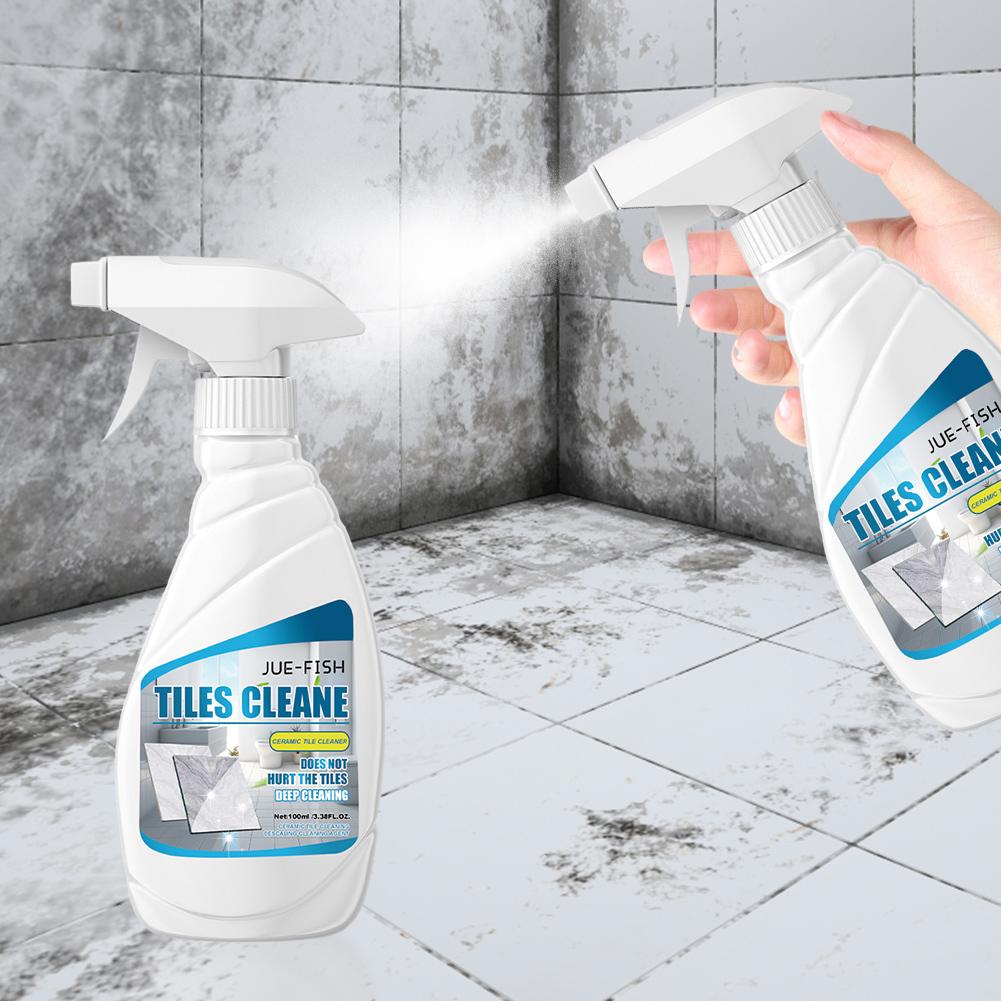 100ml Tile Grout Cleaner Sprayer Tile & Grout Cleaner Grout Cleaning Sprayer Tile Cleaner Liquid for All Types of Tiles