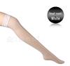 Yixiangman Women's Sexy Lace Fishnet Stockings and Knee-High Socks Bodysuit - Black