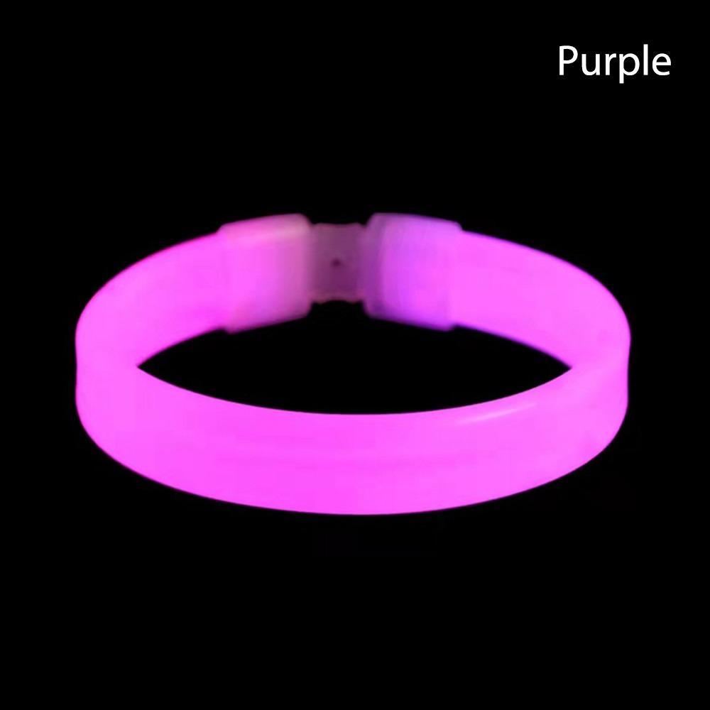 Plastic Luminous Wristband Shine Cuff Concert Support Bracelet Silicone Bracelet  Unisex