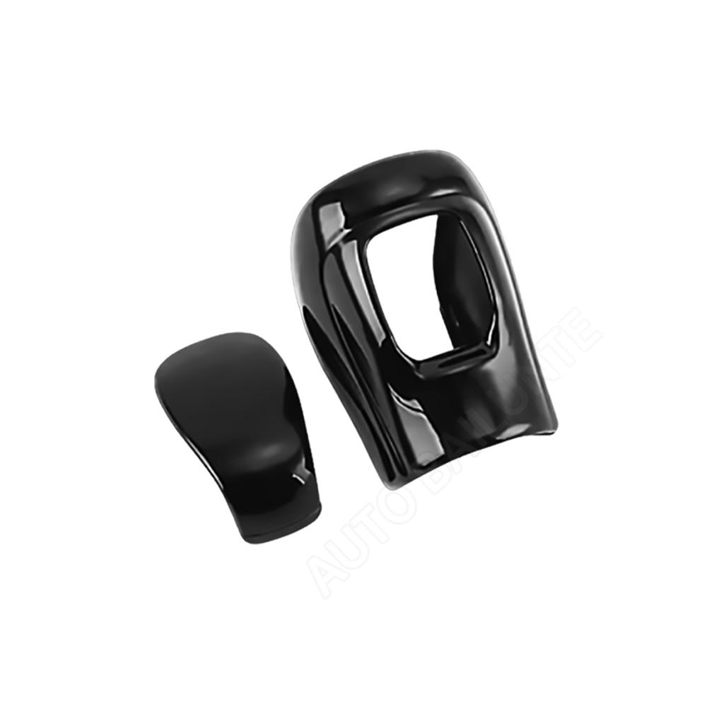 

For Honda Car Shift Knob Cover Sticker For Honda HRV 2025 2025 2025 2026 Car Gear Shift Knob Gear Cover Car Interior Accessories чорний