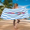 Celta Vigo Crest Beach Towel Microfiber Beach Towel, Lightweight and Quick-Dry, for Summer Travel, Swimming Pool Fan Birthday Gift