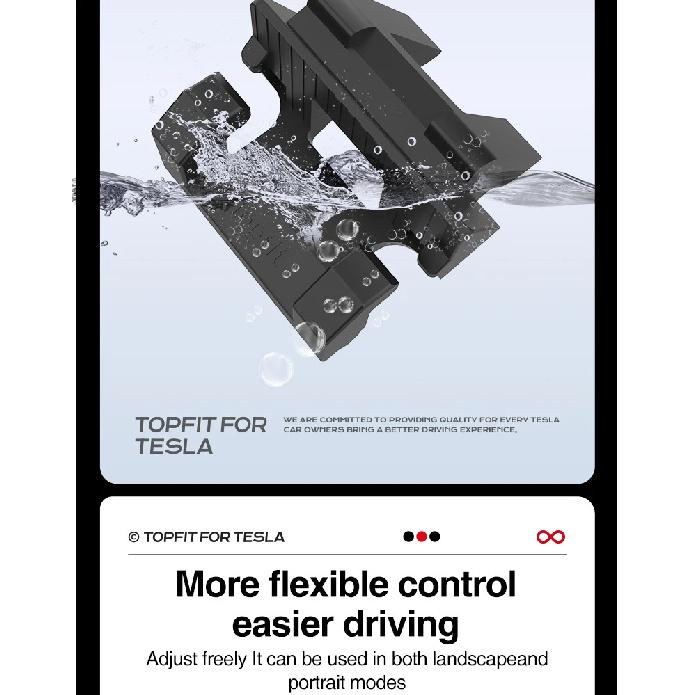 Fit For Tesla Model Y Juniper Model 3 Highland 2025 Instrument Panel Hook Multi functional Accessories Silicone Phone Stand