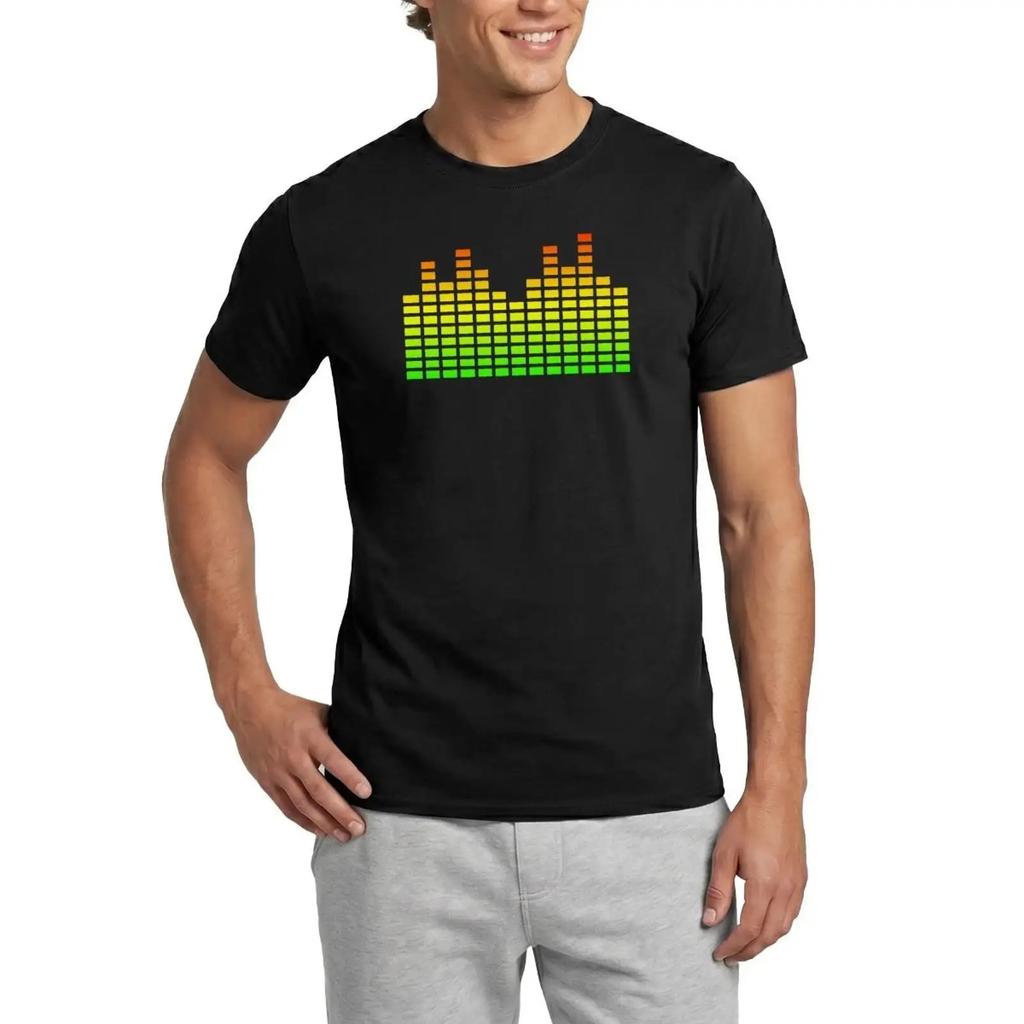 T-shirt Égaliseur Unisexe Vêtements de Designer Vintage Streetwear Graphique Unisexe Légèrement Confortable Décontracté Homme Polyvalent