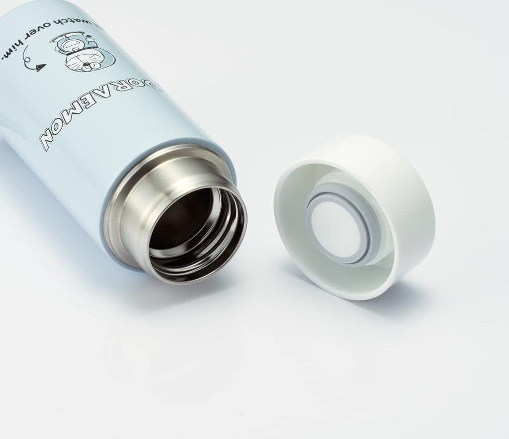 Skater 250ml Ultra-Lightweight Stainless Steel Water Bottle, I'm Doraemon STYL2-A