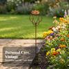 Garden Stake with Flower Top Elegant Plant Support Stakes Easy To Install
