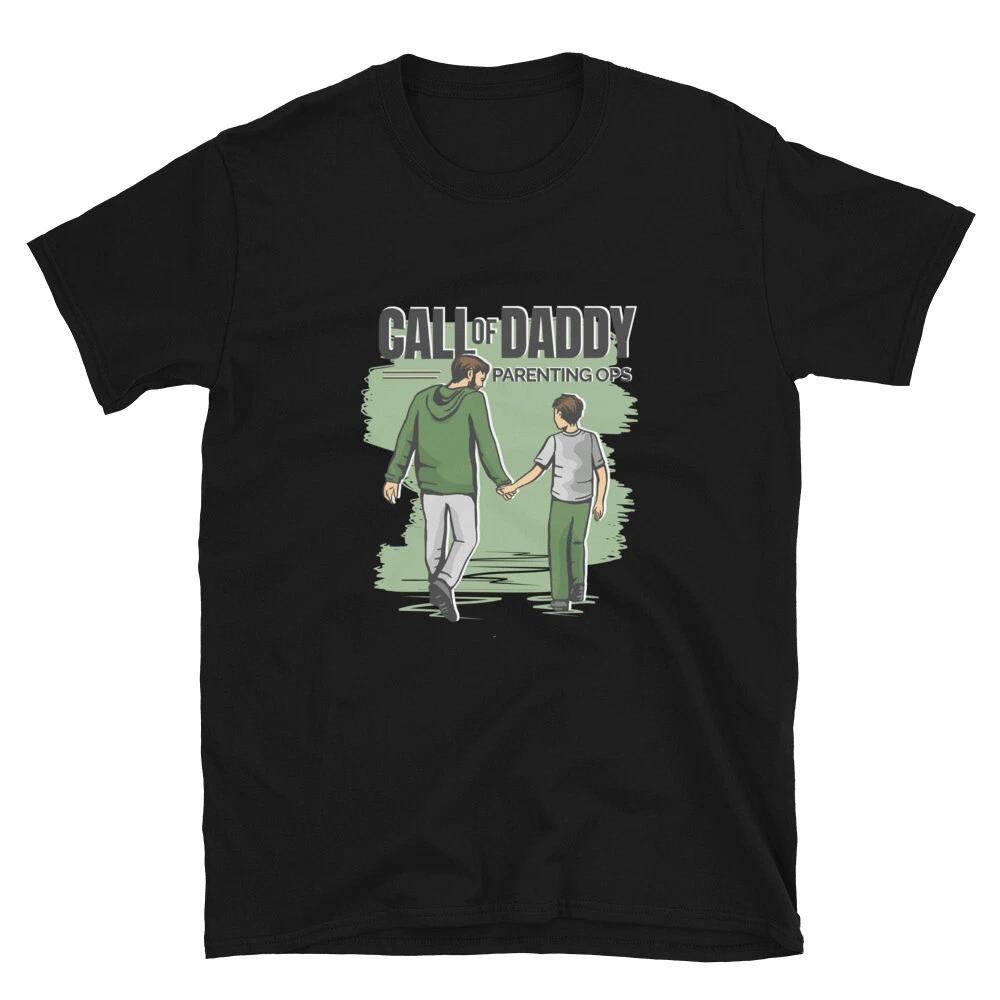 Call Of Daddy Gamer Dad T-Shirt XXXL