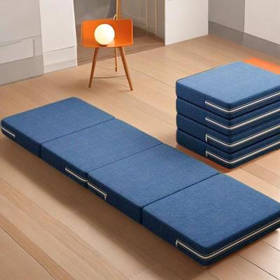 Foldable Sponge Mattress Nap Pad for Office or Floor, Japanese Tatami Style