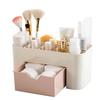 1pc Makeup Organizer Storage Box With Drawer Cotton Swab Stick Storage Case Lipstick Organizer Brush Holder Makeup Storage