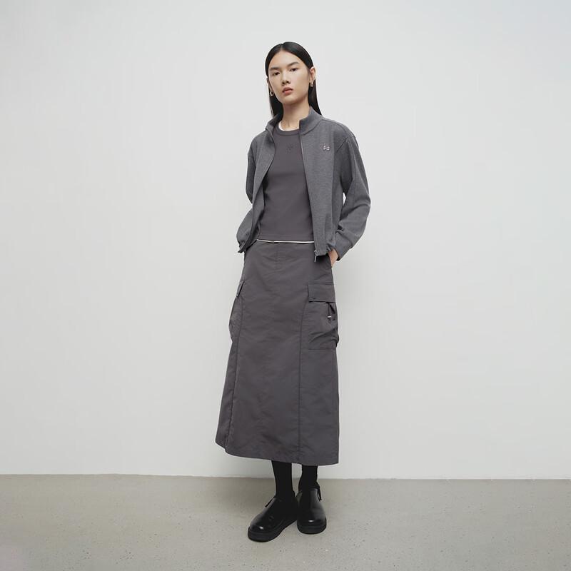 Broadcast Women's Workwear Pocket Midi Skirt