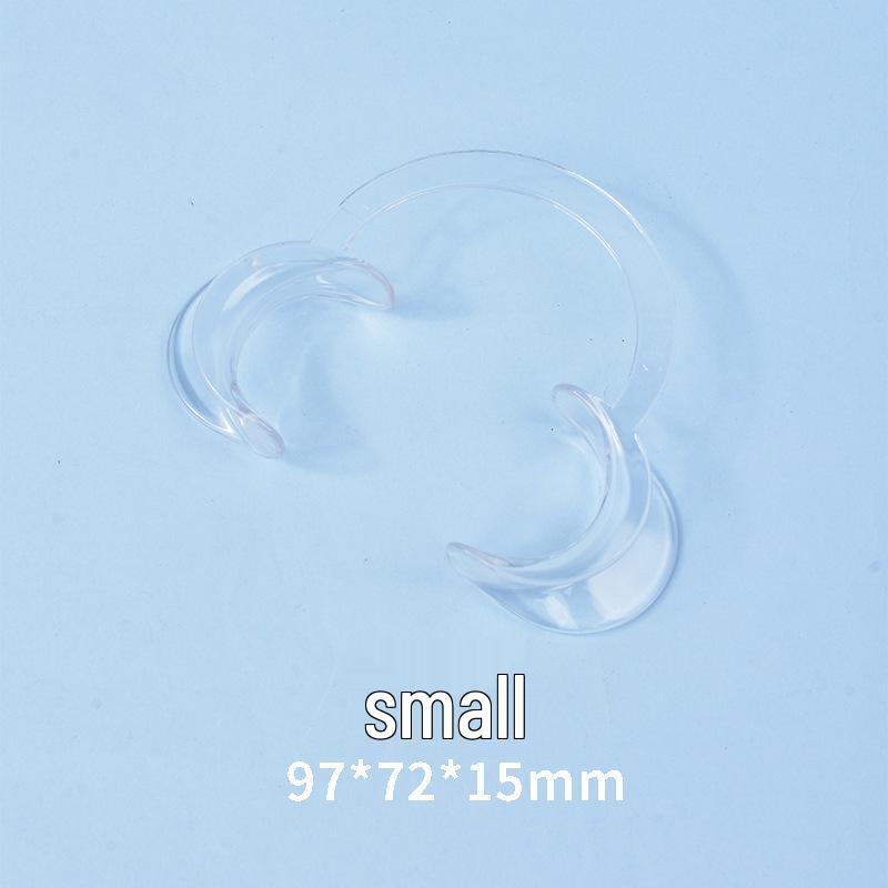 C-Shaped Transparent Orthodontic Mouth Prop Retractor