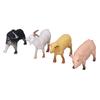 Children Farm Animals Figures Toy Solid Simulation Plastic and Synthetic Resin Poultry Playset