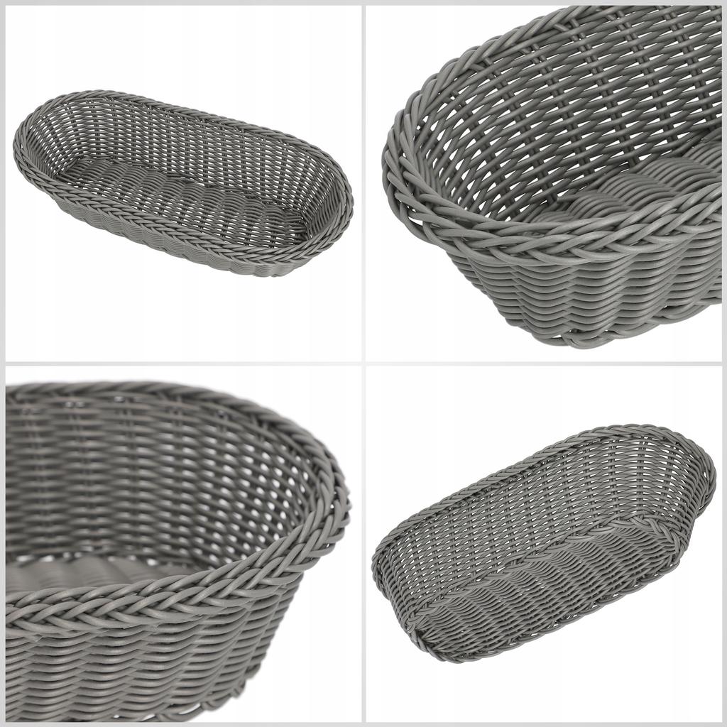 KADAX Basket for Bread Pastry Table Cutlery Oblong Basket