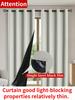 2pcs Blackout Curtains with Coated Insulated Lining, Suitable for Living Room, Bedroom, Kitchen, Home Decor, Room Decoration
