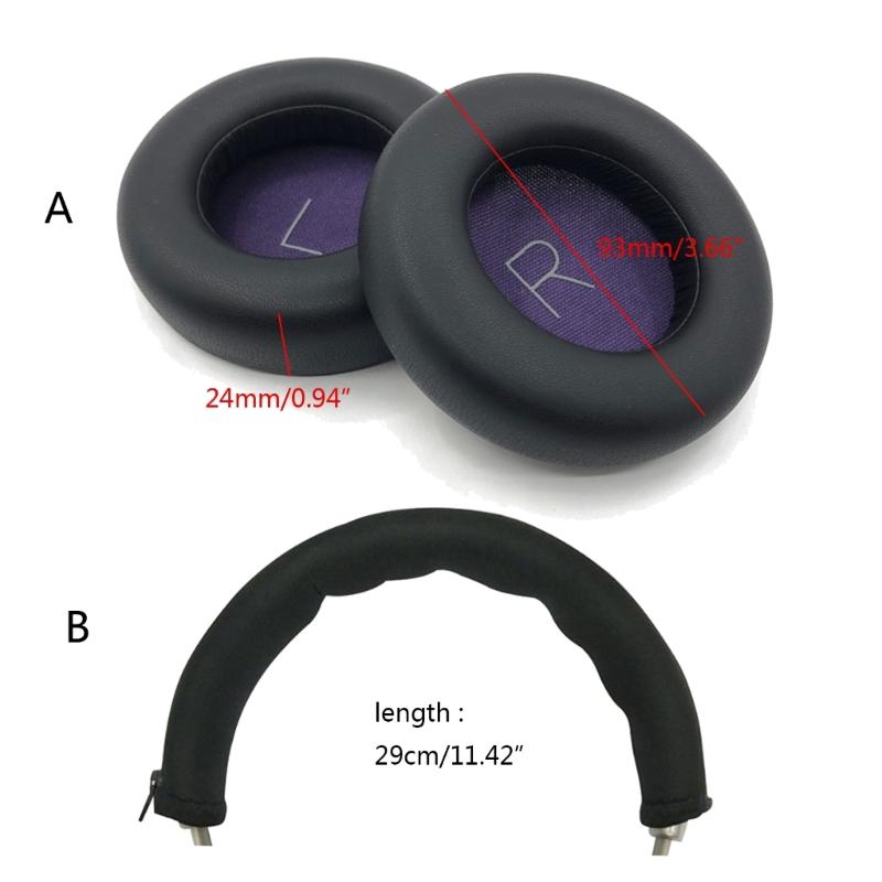 Ear Pad Headband Earcushions For BackBeat PRO 1 Headset Earphone Earpads Earplug Protein Leather Foam Earmuffs