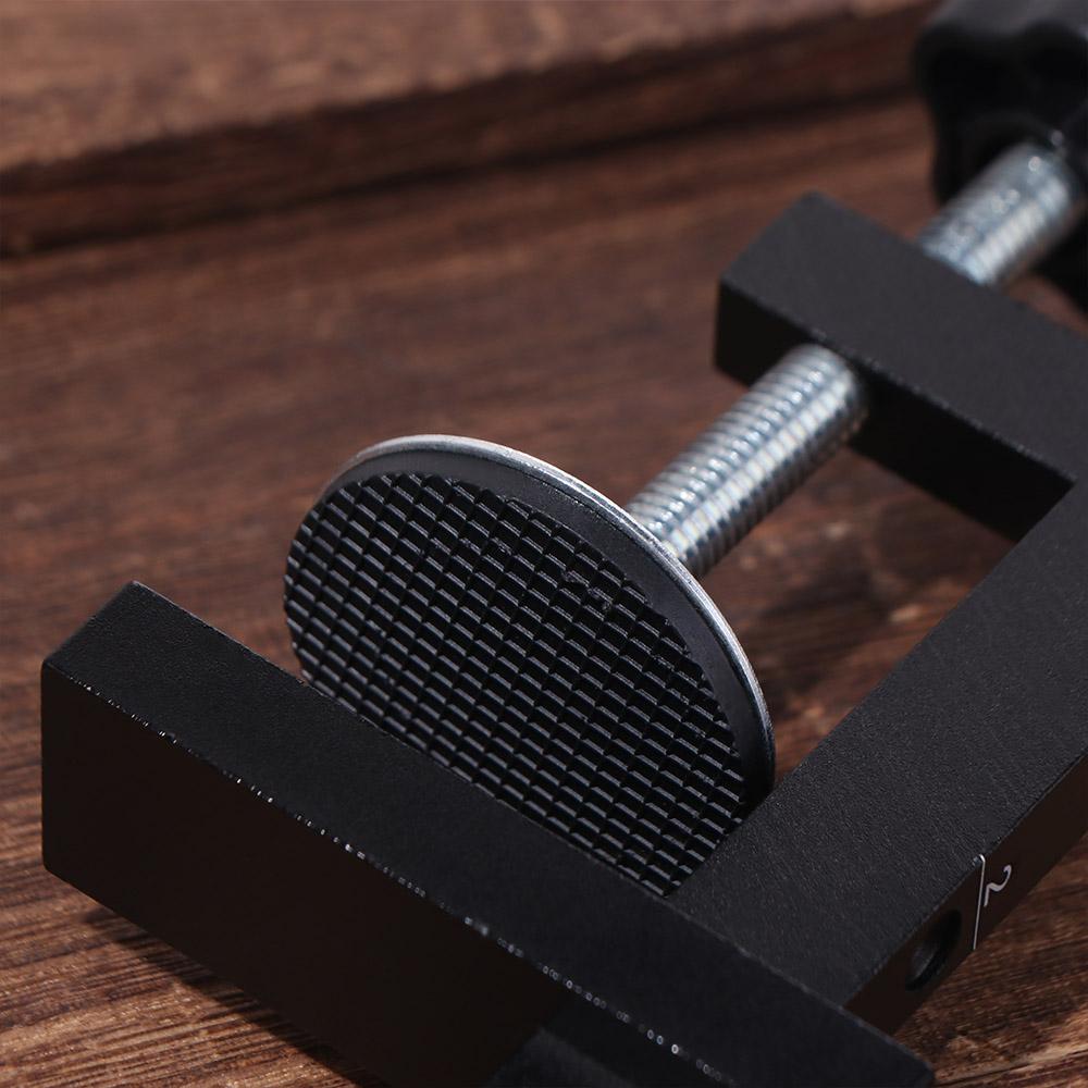 1pc Micro-Adjustment Handle Reverse Clamp Adjustable C-Clamp F Bar Clamp  Wooden Board Fixation