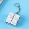 Bag Charms Keyboard Fidget Keychain Funny Pendant Fidget Clicker Toy  Desktop Accessory