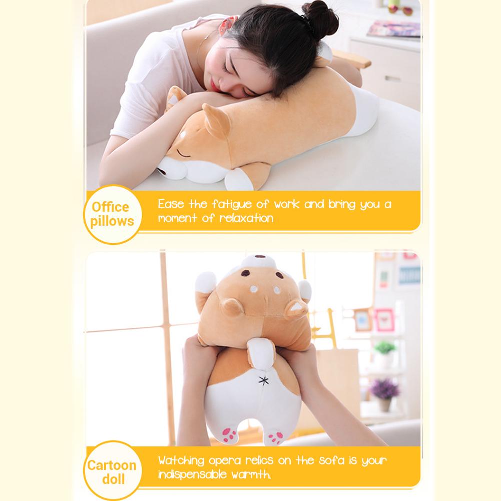 Cute Akita Dog Plush Doll Toy Soft Pillow Cushion Doll Toys Gift