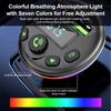 Q21 Fast Charge Bluetooth Car Charger & MP3 Player with 3-Port Cigarette Lighter