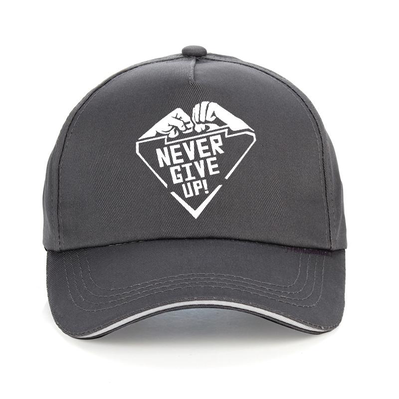 Never Give Up Liverpool Print Baseball Cap Men Mo Salah You'Ll Never Walk Alone Hip Hop Cap Fist Printing Harajuku Snapback Hat