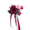 Retro Bow Rearview Mirror Decoration Wedding Party Door Handle Decoration  Automotive Supplies