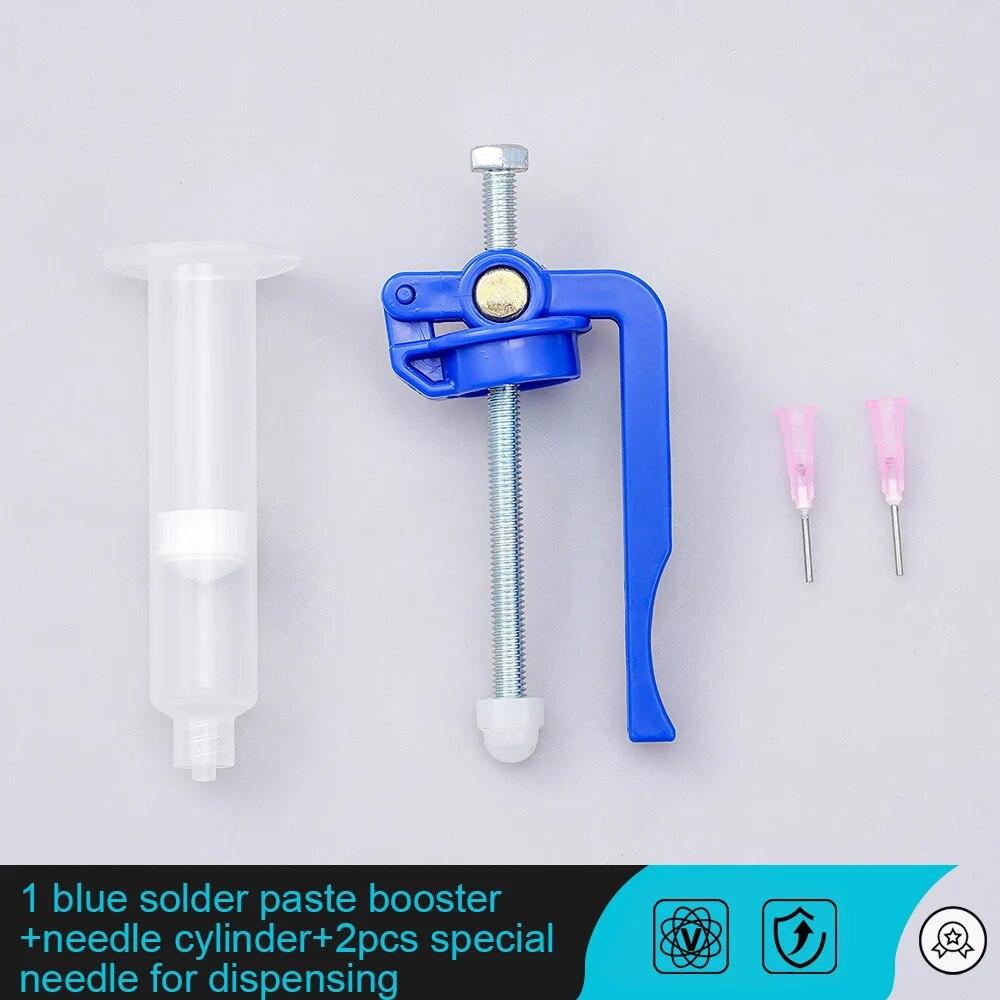 Needle Booster TubeMate Solder Paste Extruder Welding 10CC Solder Oil Accessories Glue Rod Boosters Discharge Oil Putter Tools