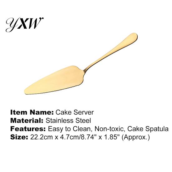 Spatule à Gâteau Serveur en Acier Inoxydable Diviseur à Beurre Pâtissier Couteau à Fromage Triangles à Pizza pour Cuisine Maison Fête