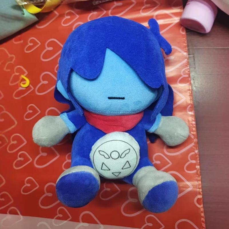 20cm DELTARUNE Kris Plush Doll Cute Game Character Toy Suitable for Teen Fans and Collectors Christmas Gift Home Decoration Gift