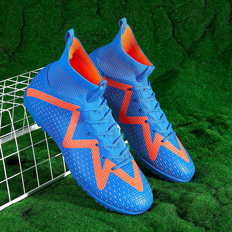 

FG/TF Men s Outsole Football Shoes Men s High Top Football Boots Breathable Outdoor Sport Sports Training Shoes Plus Size 35-47 35