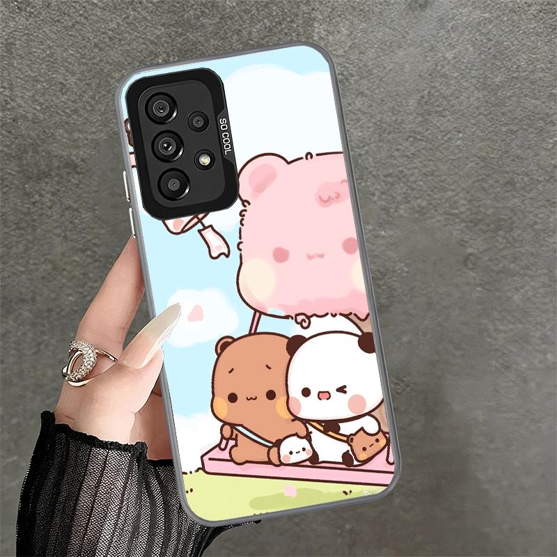 Bubu Dudu Cartoon Cute Soft Phone Case for Samsung A17 A16 A15 A14 A13 A57 A56 A55 A54 A53 A37 A36 A35 A34 A33 A26 A25 A24 A23 A