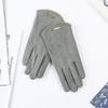 Winter De Fleece Gloves Are Perfect for Women's Shopping and Cycling  They Are Windproof  Fleece and Warm with Finger Flip Touch Screen