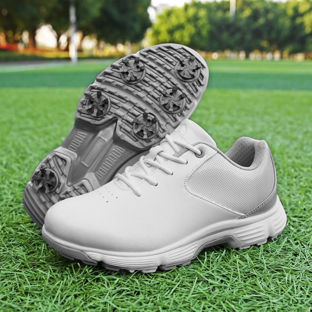 Professional Anti Skid Waterproof Golf Shoes Women Lightweight Golfing Sneakers Comfortable Non Slip Outdoor Sports Footwear