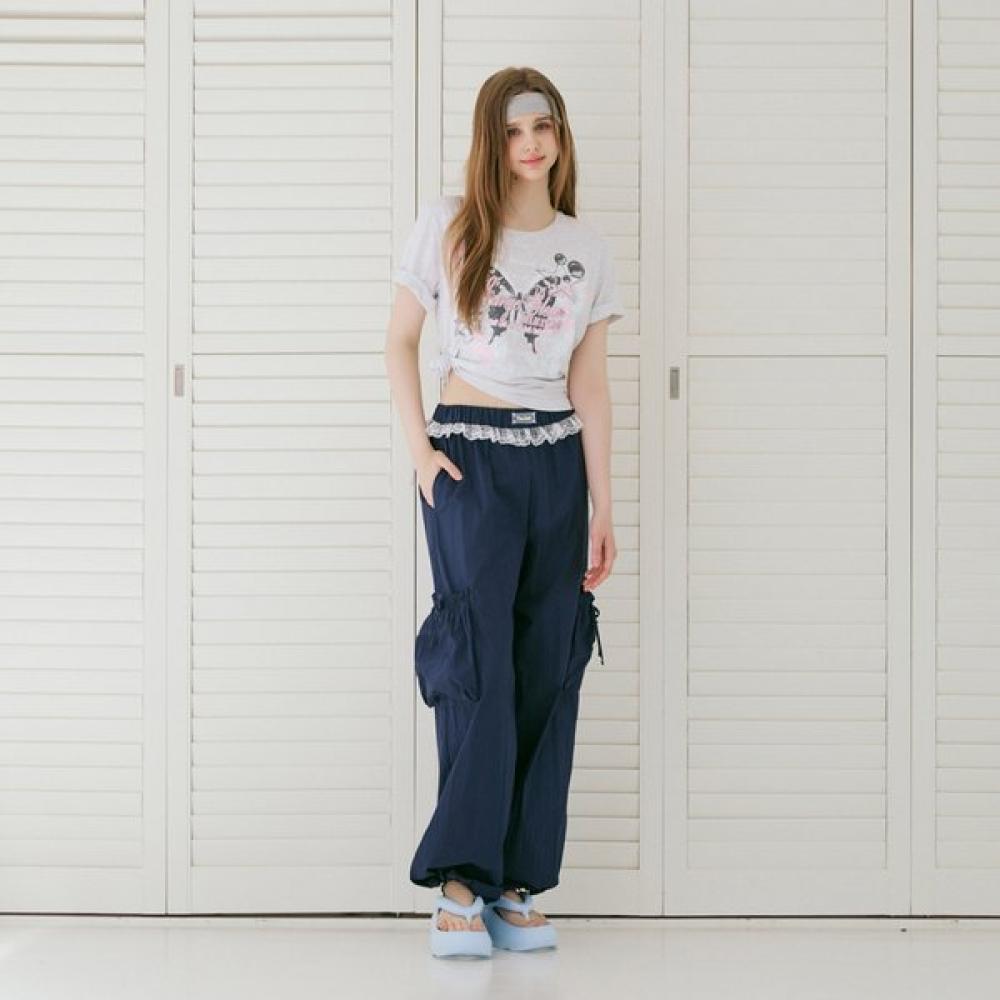 Egoist Lace String Pocket Cargo Pants Es2opt15