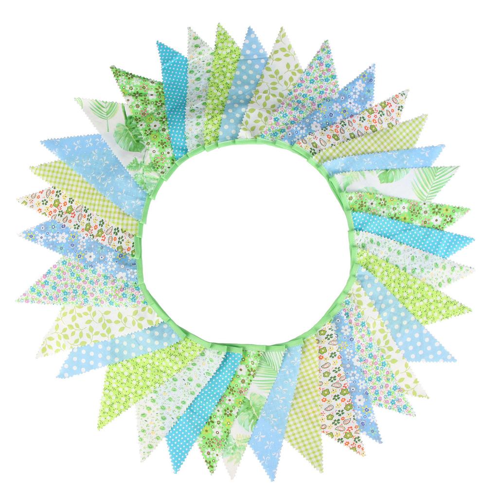 None Banner Height 17.46cm Total Length 10m Baby Showers Birthdays Cotton For Weddings Garden Parties Grand Openings