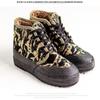 Men's Winter Fleece-Lined Canvas Work Shoes