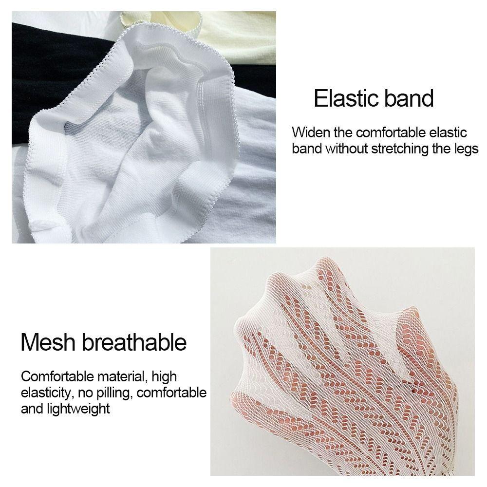 White Black Children's Pantyhose Breathable Mesh Lolita Leggings Kids Dance Stocking Sock  Summer