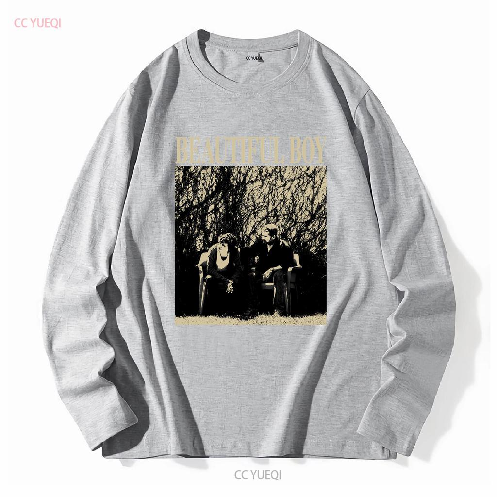 Beautiful Boy T Shirt Movie Vintage Retro Classic Couples Long Or Short Sleeves Vintage Washed Slightly Homme Casual Unisex