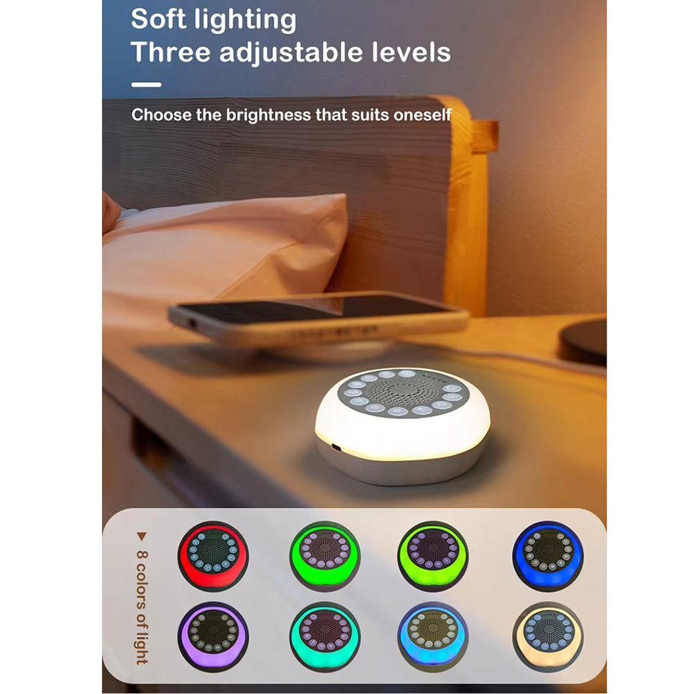 Rechargeable White Noise Machine Portable Sleep Sound Box Baby Sleep Soother Adult Sleep
