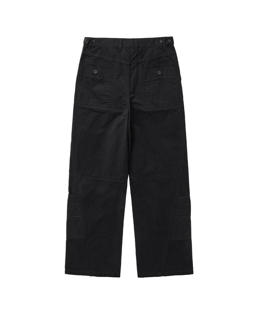 Misekiseoulmaen Utility Straight Pants Black