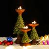 Vintage Candle Holder Resin Candlestick Stand Ins Style Candle Stand Ornament  New Year