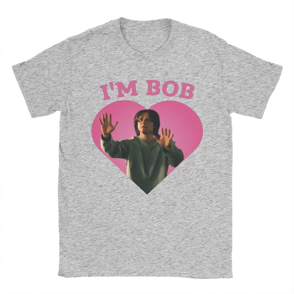 I'm Bob Lewis As Robert Thunderbolts T Shirts Men's  Cotton Unique T-Shirts O Neck  Tee Shirt Short Sleeve Tops Gift Idea