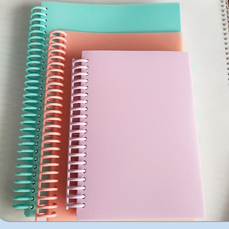 14Pcs 14 Colors Comb Binding Spines 150 Sheet Capacity 19mm X 30 Ring PP Plastic Binder Combs For Notebook Desk Calendar