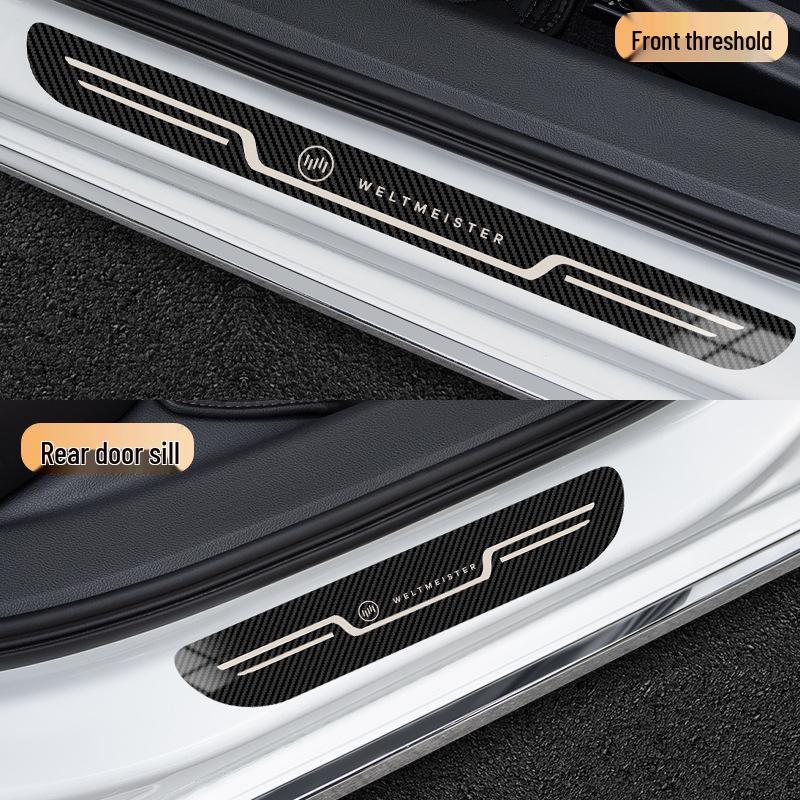 Weltmeister Car Sill Strips: Fit for E.5, EX5, W6, EX6 Models – Original Modification Welcome Pedals