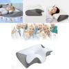 Comfortable Memory Foam Neck Pillow For Home Sleep With Supportive Design And Ergonomic Shape