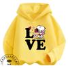Fashion Kawaii Kids Hoodie Cute Cartoon Graphic Autumn Winter Casual Sweatshirt Snoopy