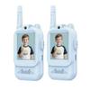 Video Walkie Talkies for Kids 2 Pack Rechargeable Toddler Toys for Indoor Camping Travel Birthday Gfits for Kids Ages 3-12