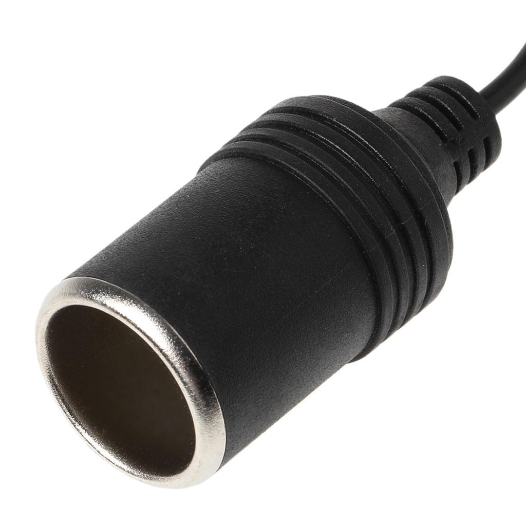 USB C PD Female Type C Male To 12V Car Socket for Driving Recorder Car Fan Power