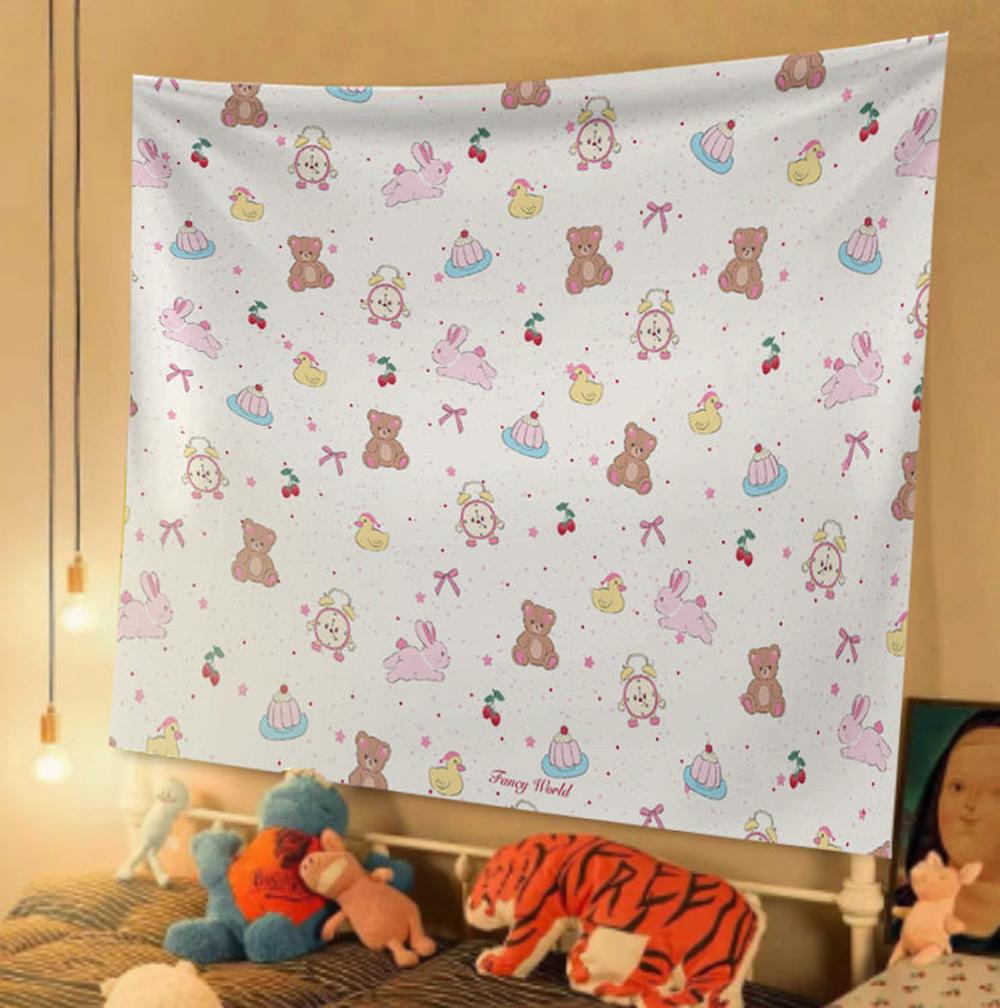 

American Retro Animal Tapestry HighEnd Decorative Wall Hanging Backdrop Cloth for Home Decor 74x94cm(29x37in)