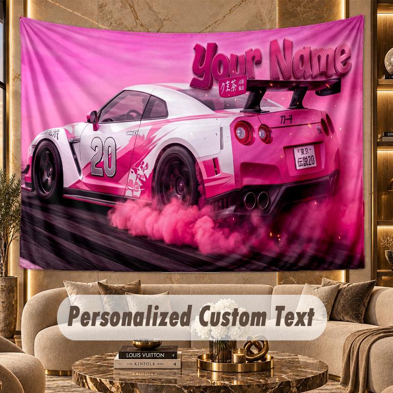 Other Similar Designs (121) Theme Wall Tapestry Customized With Name Text Personalized Hanging Tapestry For Bedroom Living Room Decor
