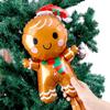 15-1PCS Christmas Balloons Aluminum Foil Small Balloon Toy Xmas Tree Gingerbread Man Santa Birthday Party Holiday Decoration